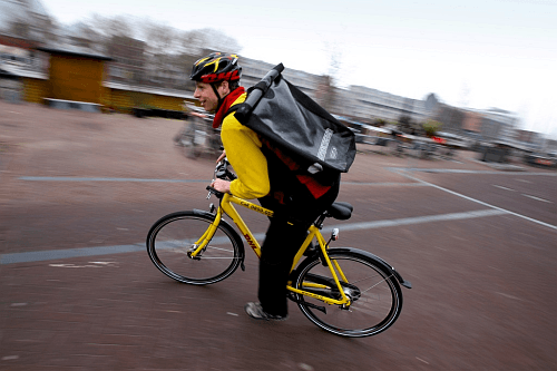 Dhl bike hot sale courier