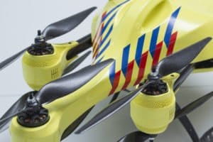 ambulance drone closeup