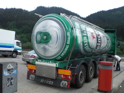 Heineken truck