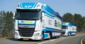 DAF EcoTwin participating in the European Truck Platooning Challenge 20160322 01 940