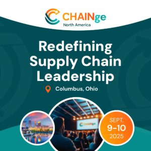 Redefining Supply Chain Leadership banner CHAINge