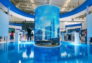 Trade show booth