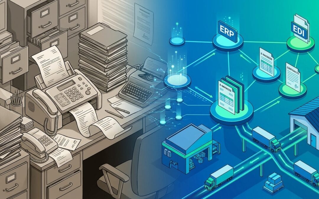 From Fax Machines to E-Invoicing: How Modern Logistics Integrates the Supply Chain